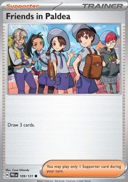 Friends in Paldea - Prismatic Evolutions (Common) [PRE-109] Imagen principal del producto