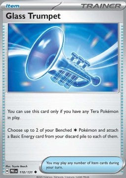 Glass Trumpet - Prismatic Evolutions (Uncommon) [PRE-110] Hover Image