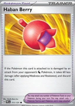 Haban Berry - Prismatic Evolutions (Common) [PRE-111] Hover Image