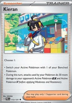 Kieran - Prismatic Evolutions (Uncommon) [PRE-113] Imagen principal del producto