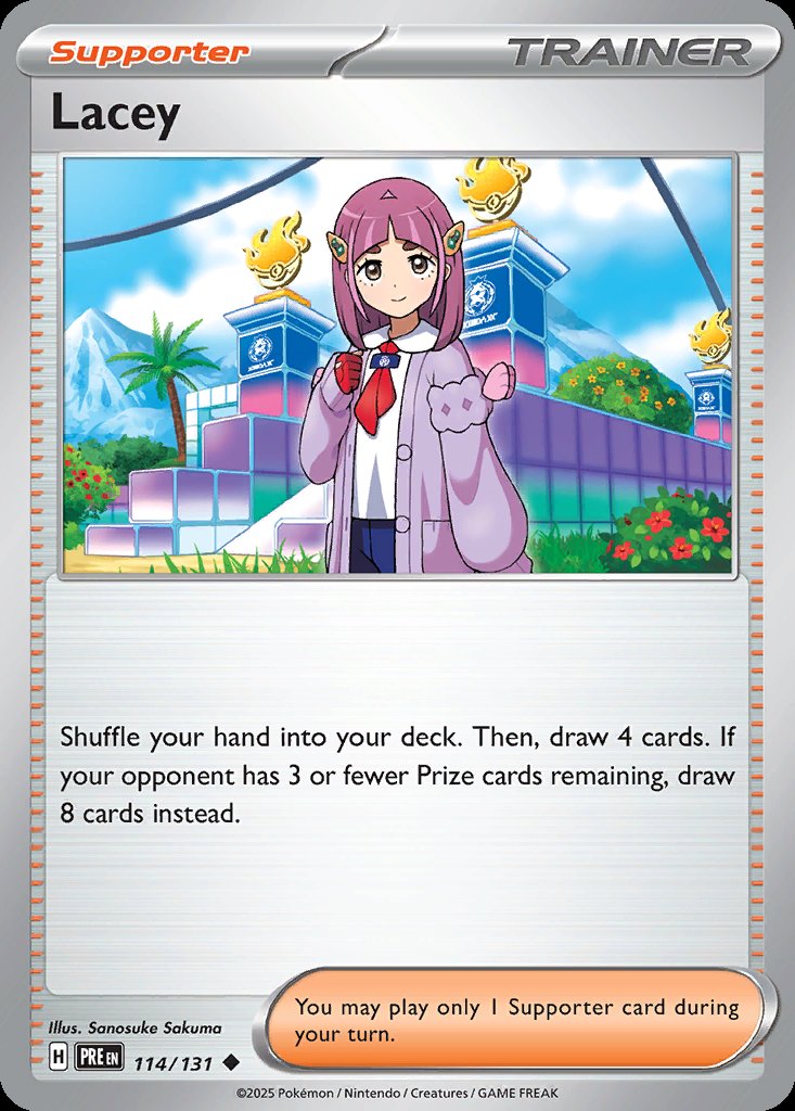 Lacey - Prismatic Evolutions (Uncommon) [PRE-114] Hoofdafbeelding