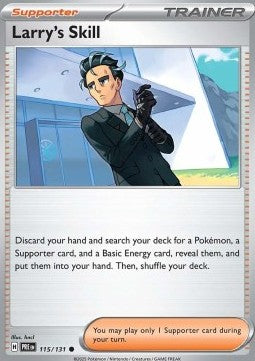 Larry's Skill - Prismatic Evolutions (Common) [PRE-115] Hoofdafbeelding
