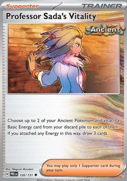 Professor Sada's Vitality - Prismatic Evolutions (Uncommon) [PRE-120] Hover Image