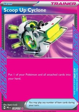 Scoop Up Cyclone - Prismatic Evolutions (ACE Rare) [PRE-128] Hover Image