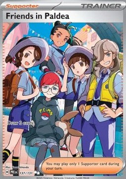 Friends in Paldea - Prismatic Evolutions (Ultra Rare) [PRE-137]