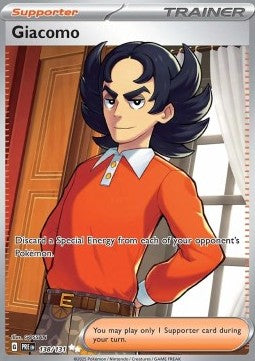 Giacomo - Prismatic Evolutions (Ultra Rare) [PRE-138] Hover Image