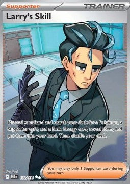 Larry's Skill - Prismatic Evolutions (Ultra Rare) [PRE-139] Hover Image