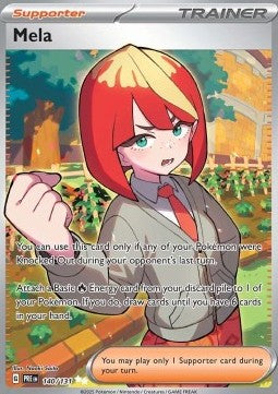 Mela - Prismatic Evolutions (Ultra Rare) [PRE-140] Hover Image