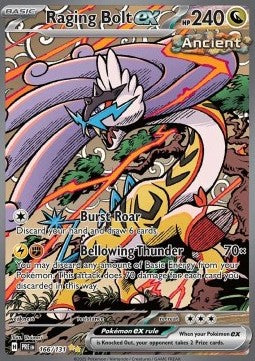 Raging Bolt ex - Prismatic Evolutions (Special Illustration Rare) [PRE-166] Imagen principal del producto