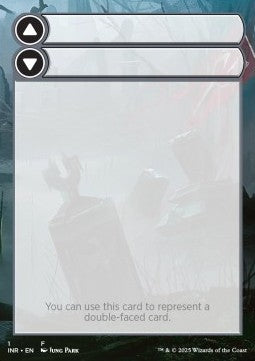 Double-Faced Helper Card - Innistrad Remastered: Tokens (Token) [TINR-F1] Main image