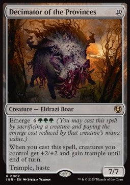 Decimator of the Provinces - Innistrad Remastered (Rare) [INR-2] Hauptbild
