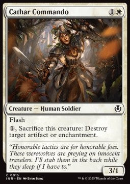 Cathar Commando - Innistrad Remastered (Common) [INR-15] Hauptbild