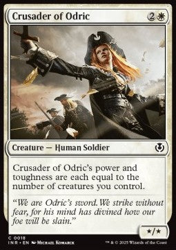 Crusader of Odric - Innistrad Remastered (Common) [INR-18] Hauptbild