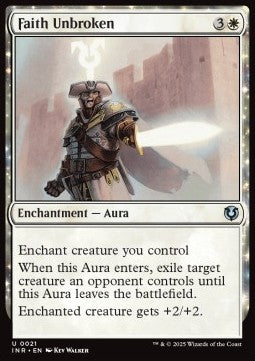Faith Unbroken - Innistrad Remastered (Uncommon) [INR-21] Hauptbild