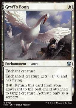 Gryff's Boon - Innistrad Remastered (Uncommon) [INR-25] Hauptbild