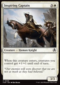 Inspiring Captain - Innistrad Remastered (Common) [INR-28] Hauptbild