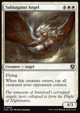 Subjugator Angel - Innistrad Remastered (Uncommon) [INR-43] Hauptbild