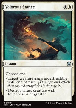 Valorous Stance - Innistrad Remastered (Uncommon) [INR-48] Imagen principal del producto