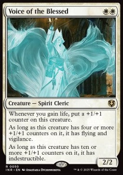 Voice of the Blessed - Innistrad Remastered (Rare) [INR-50] Imagen principal del producto