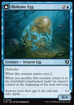 Biolume Egg // Biolume Serpent - Innistrad Remastered (Uncommon) [INR-54] Hauptbild