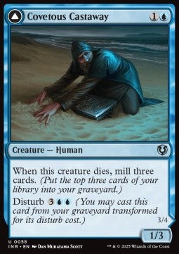 Covetous Castaway // Ghostly Castigator - Innistrad Remastered (Uncommon) [INR-58] Hauptbild