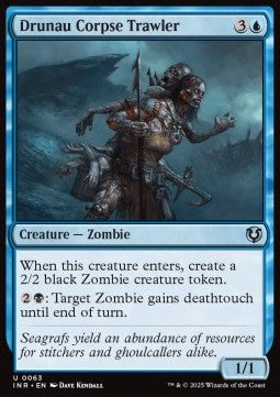 Drunau Corpse Trawler - Innistrad Remastered (Uncommon) [INR-63] Hauptbild