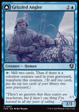 Grizzled Angler / Grisly Anglerfish - Innistrad Remastered (Uncommon) [INR-67] Main image