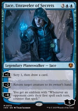 Jace, Unraveler of Secrets - Innistrad Remastered (Mythic) [INR-70] Hauptbild