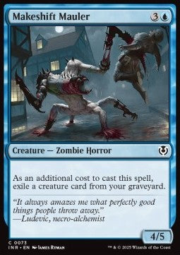 Makeshift Mauler - Innistrad Remastered (Common) [INR-73] Hauptbild