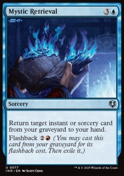Mystic Retrieval - Innistrad Remastered (Uncommon) [INR-77] Main image