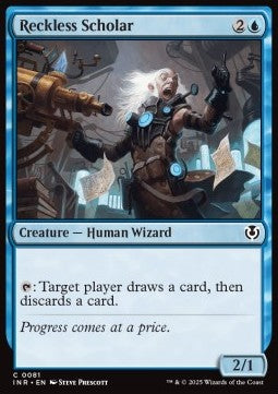 Reckless Scholar - Innistrad Remastered (Common) [INR-81] Hauptbild