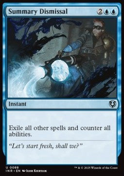 Summary Dismissal - Innistrad Remastered (Uncommon) [INR-88] Imagen principal del producto