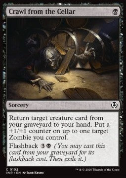 Crawl from the Cellar - Innistrad Remastered (Common) [INR-102] Hauptbild