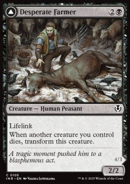 Desperate Farmer // Depraved Harvester - Innistrad Remastered (Common) [INR-105] Hauptbild