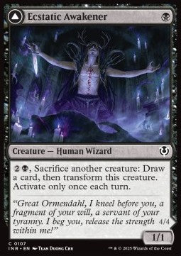 Ecstatic Awakener // Awoken Demon - Innistrad Remastered (Common) [INR-107] Hauptbild