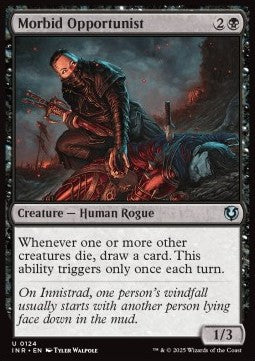 Morbid Opportunist - Innistrad Remastered (Uncommon) [INR-124] Imagen principal del producto