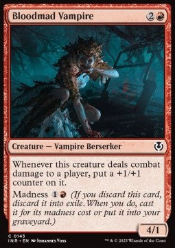 Bloodmad Vampire - Innistrad Remastered (Common) [INR-145] Hauptbild