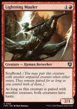 Lightning Mauler - Innistrad Remastered (Uncommon) [INR-163] Hauptbild
