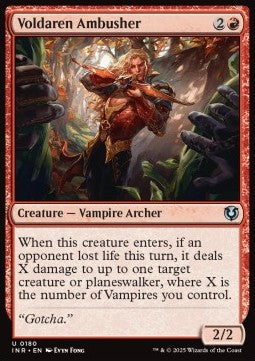Voldaren Ambusher - Innistrad Remastered (Uncommon) [INR-180] Main image