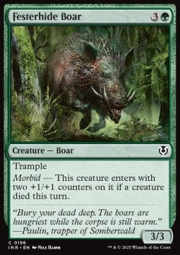 Festerhide Boar - Innistrad Remastered (Common) [INR-196] Main image