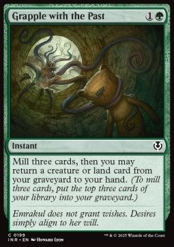 Grapple with the Past - Innistrad Remastered (Common) [INR-199] Hauptbild