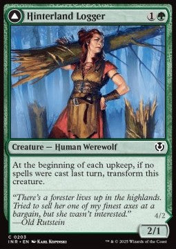 Hinterland Logger / Timber Shredder - Innistrad Remastered (Common) [INR-203] Hauptbild