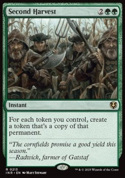 Second Harvest - Innistrad Remastered (Rare) [INR-213] Hauptbild