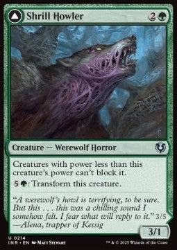 Shrill Howler / Howling Chorus - Innistrad Remastered (Uncommon) [INR-214] Imagen principal del producto