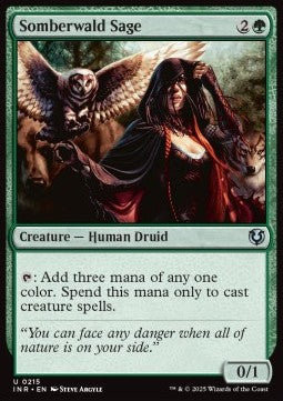 Somberwald Sage - Innistrad Remastered (Uncommon) [INR-215] Main image