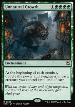 Unnatural Growth - Innistrad Remastered (Rare) [INR-223] Main image
