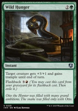 Wild Hunger - Innistrad Remastered (Uncommon) [INR-225] Hauptbild