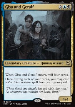 Gisa and Geralf - Innistrad Remastered (Rare) [INR-237] Main image