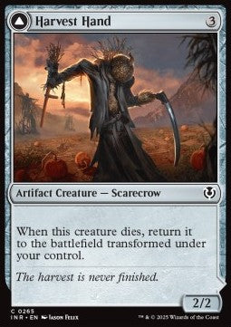 Harvest Hand / Scrounged Scythe - Innistrad Remastered (Common) [INR-265] Hauptbild