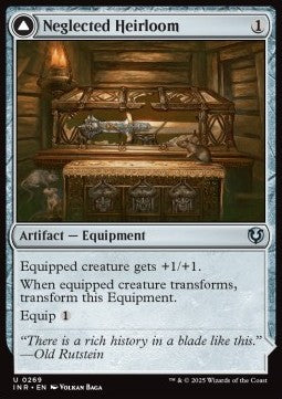 Neglected Heirloom / Ashmouth Blade - Innistrad Remastered (Uncommon) [INR-269] Imagen principal del producto